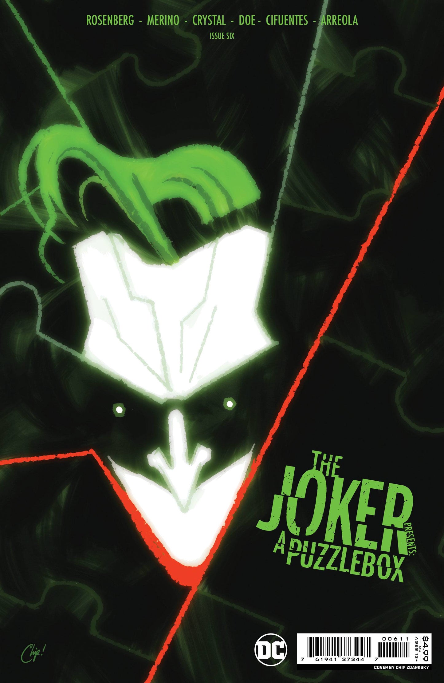 JOKER PRESENTS A PUZZLEBOX #6 (OF 7) CVR A ZDARSKY