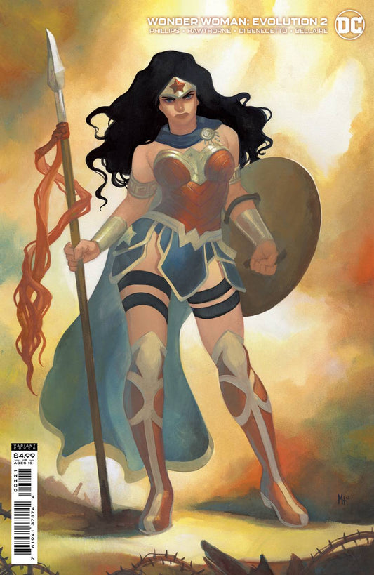 WONDER WOMAN EVOLUTION #2 (OF 8) CVR B HETRICK CARDSTOCK VAR
