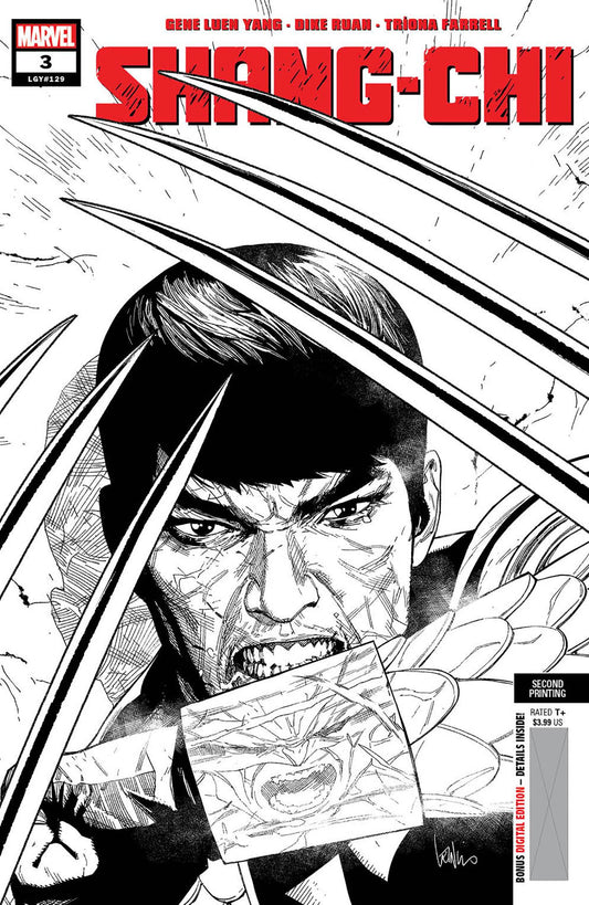 SHANG-CHI #3 2ND PTG VAR