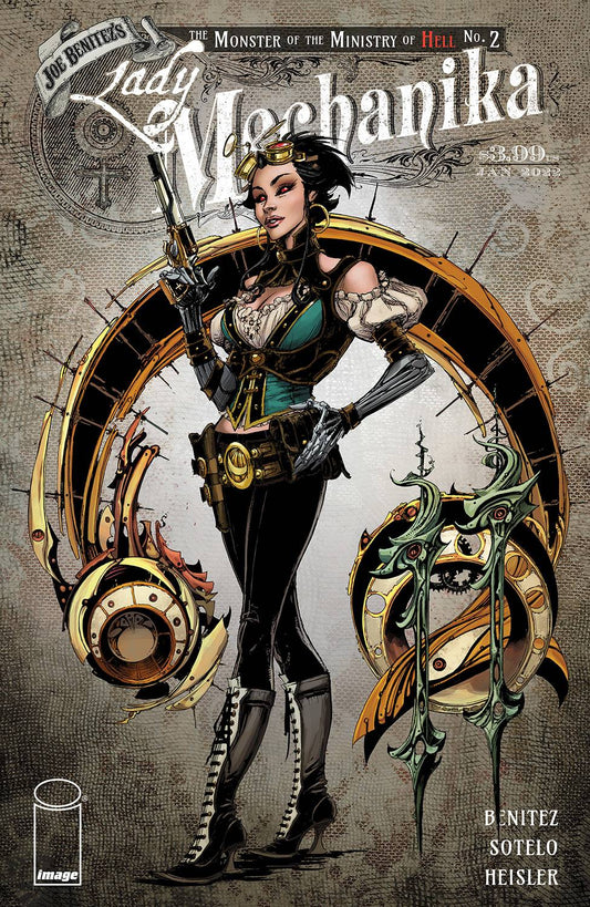 LADY MECHANIKA MONSTER OF MINISTRY #2 (OF 4) CVR A BENITEZ