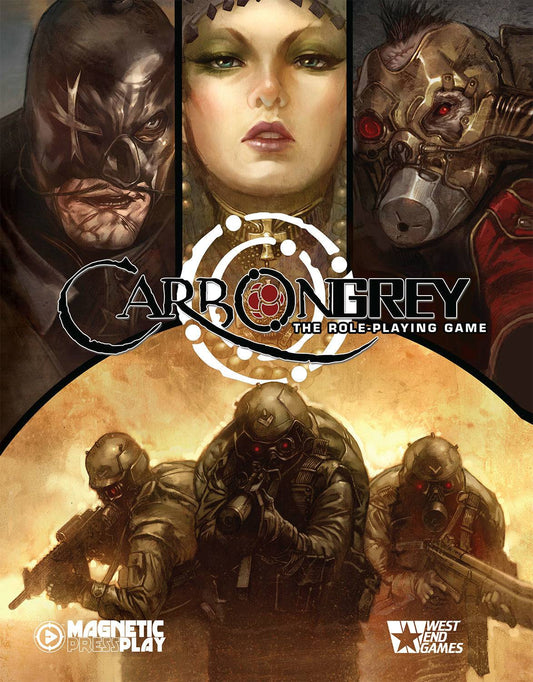 CARBON GREY RPG CORE RULEBOOK HC (MR)