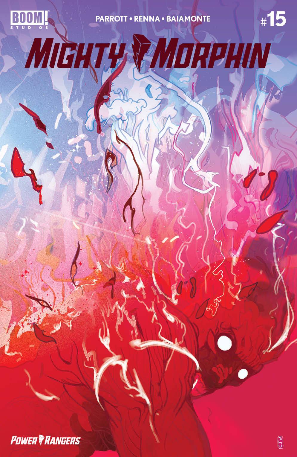 MIGHTY MORPHIN #15 CVR F FOC REVEAL VAR WARD