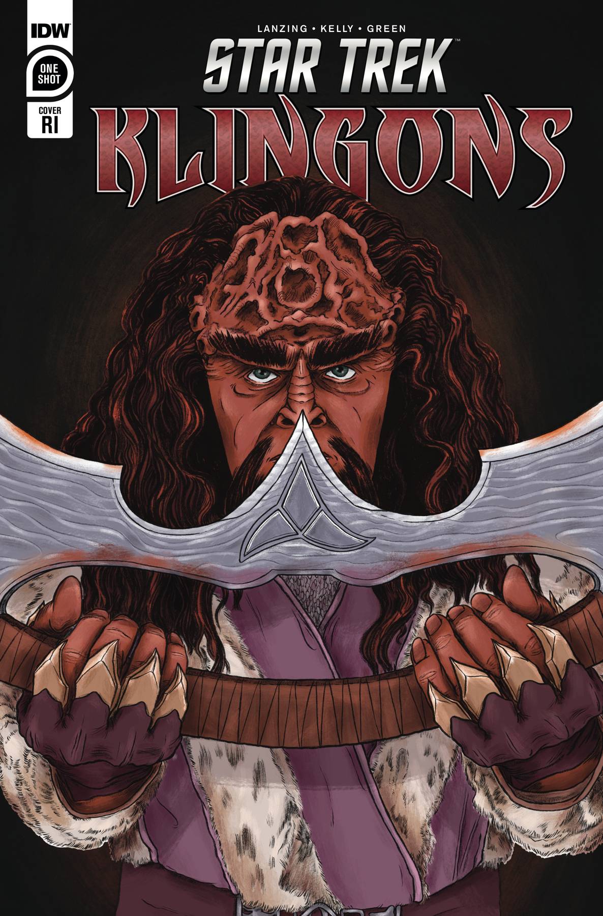 STAR TREK KLINGONS ONESHOT CVR B 10 COPY BEGUEZ INCV 