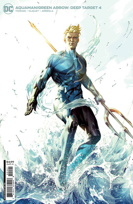 AQUAMAN GREEN ARROW DEEP TARGET #4 (OF 7) CVR B