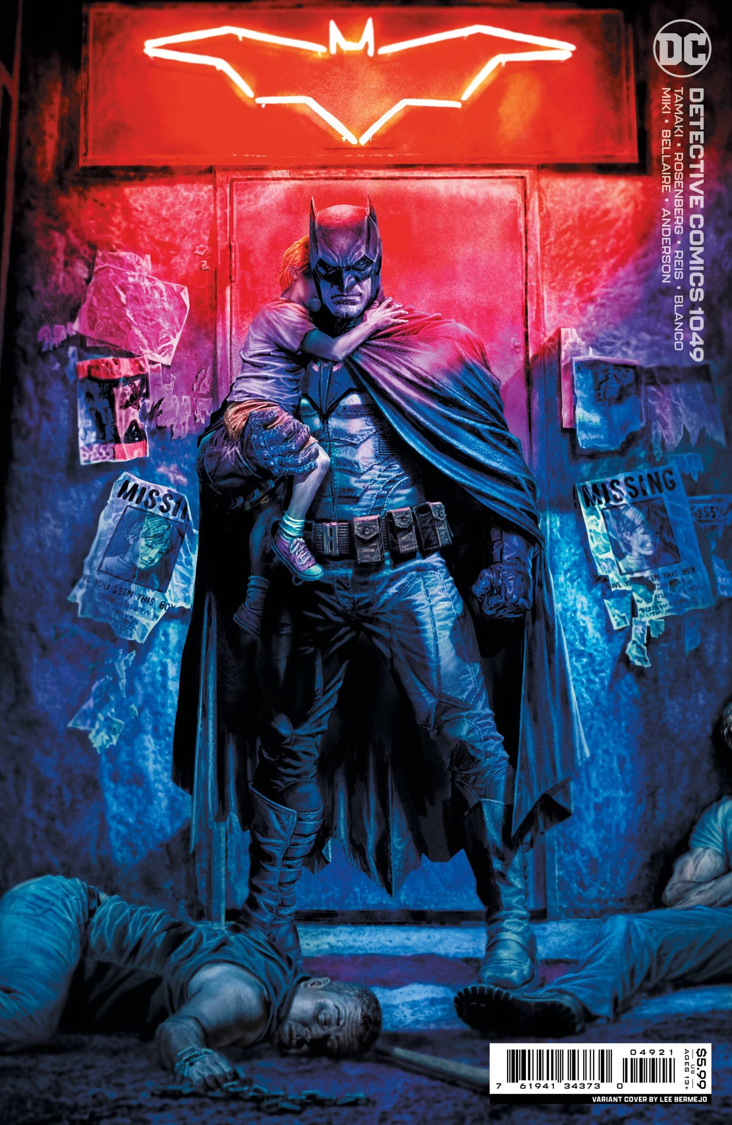 DETECTIVE COMICS #1049 CVR B BERMEJO CARD STOCK VAR