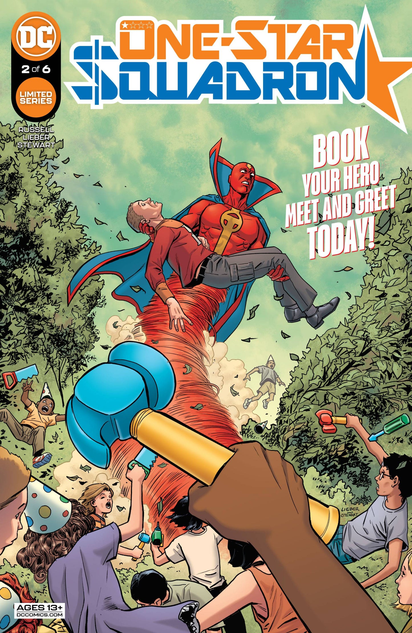 ONE STAR SQUADRON #2 (OF 6) CVR A LIEBER