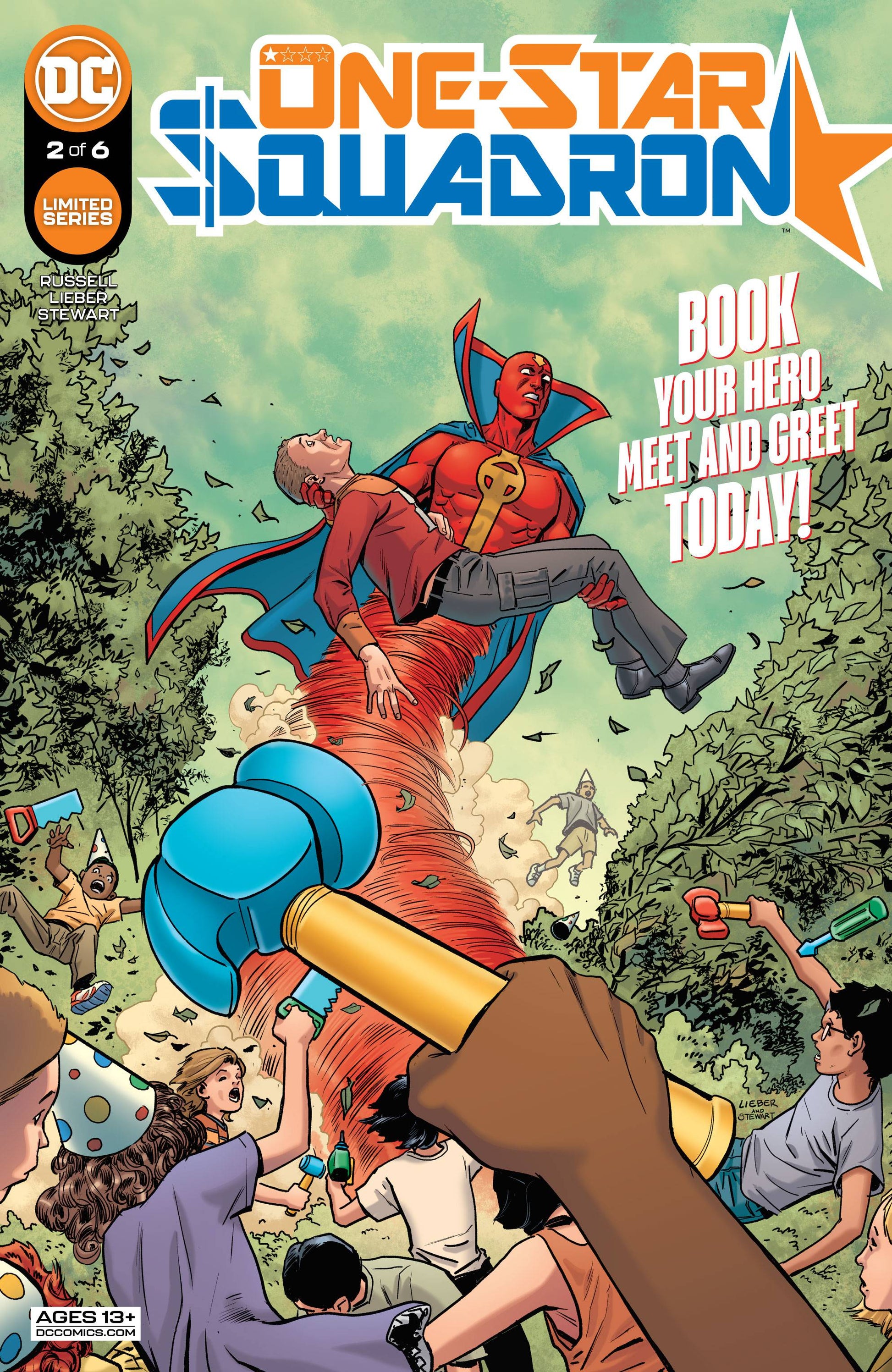 ONE STAR SQUADRON #2 (OF 6) CVR A LIEBER