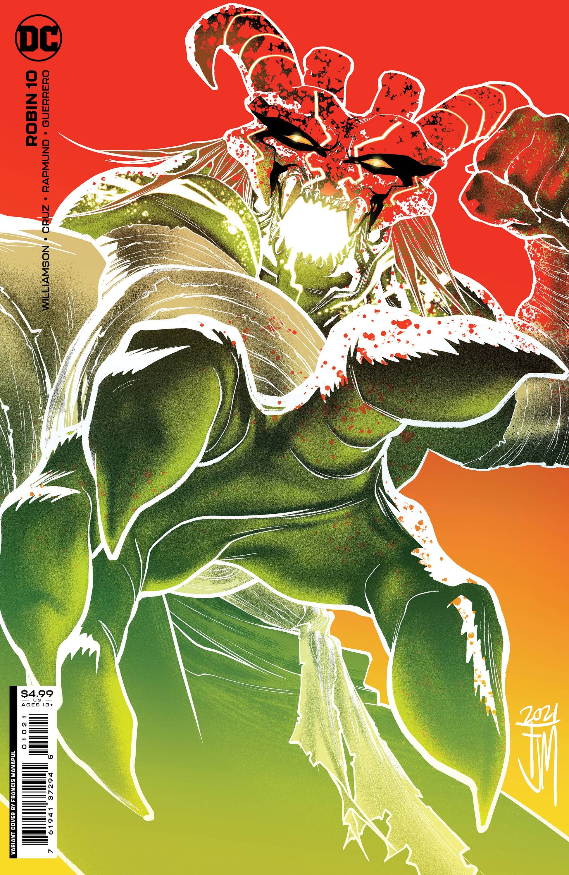 ROBIN #10 CVR B MANAPUL CARD STOCK VAR