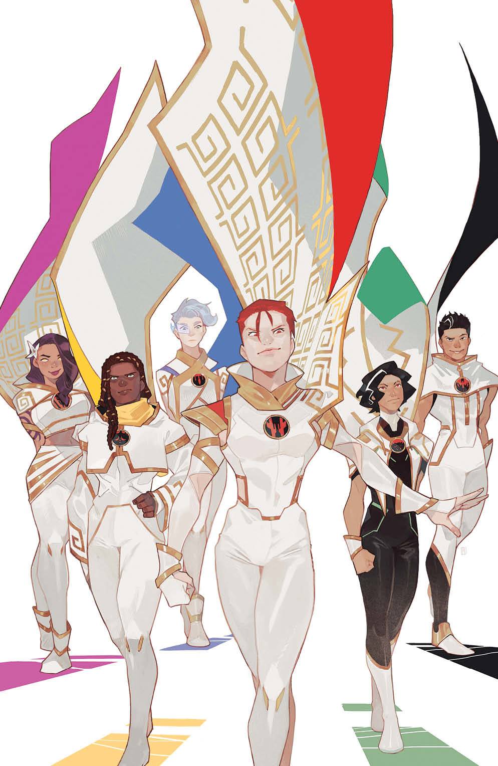 POWER RANGERS UNIVERSE #3 (OF 6) CVR G FOC UNLOCKABLE VAR