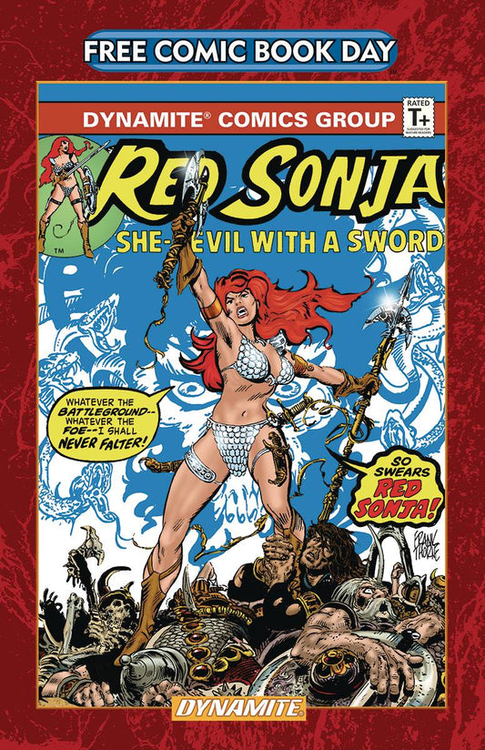 FCBD 2022 RED SONJA MARVEL FEATURE STORIES 