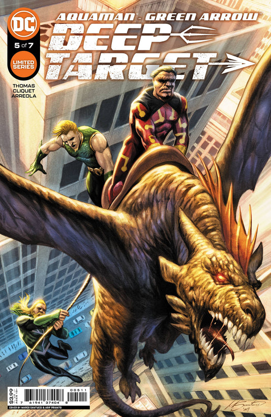 AQUAMAN GREEN ARROW DEEP TARGET #5 (OF 7) CVR A