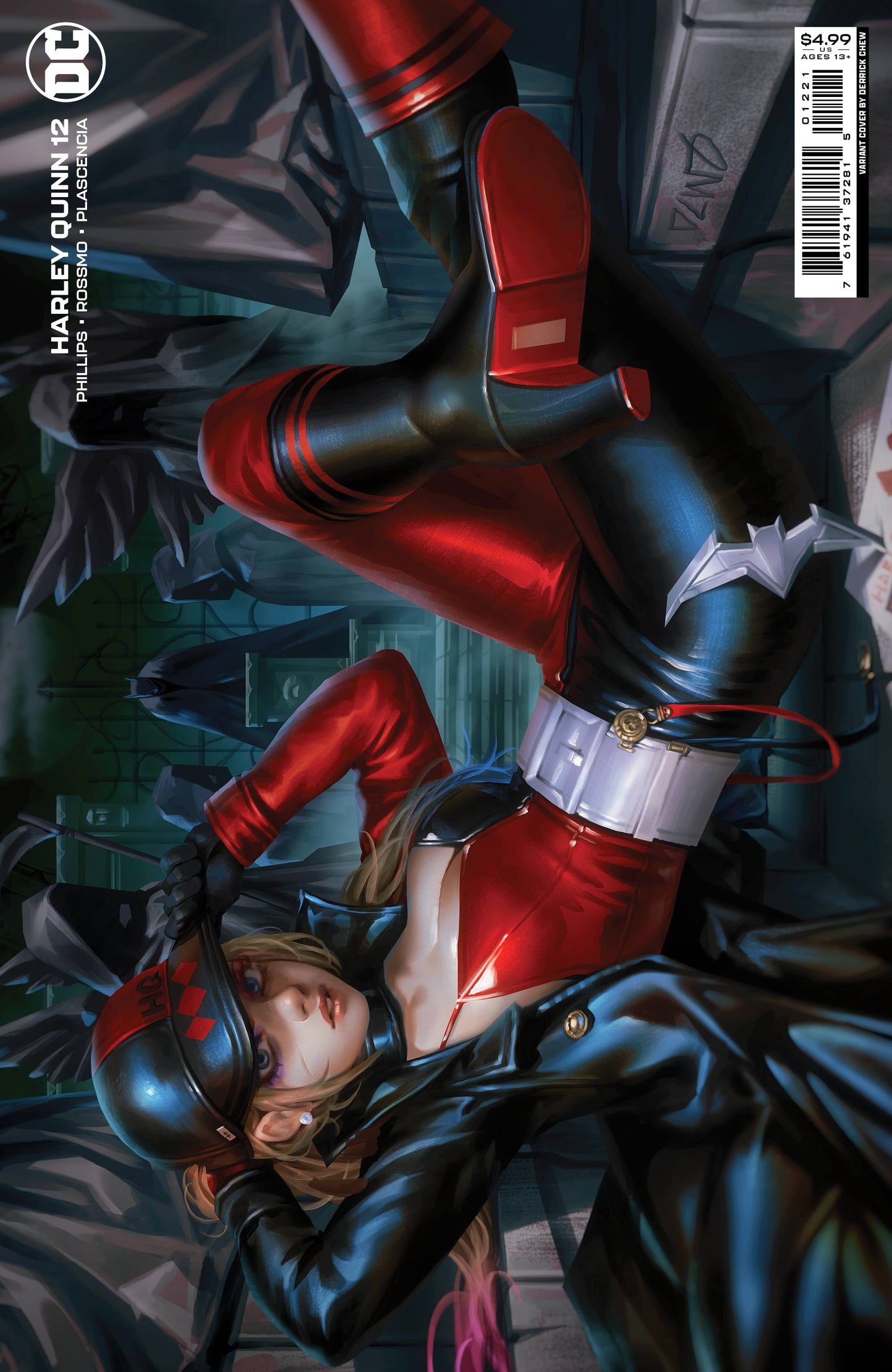 HARLEY QUINN #12 CVR B CHEW CARD STOCK VAR
