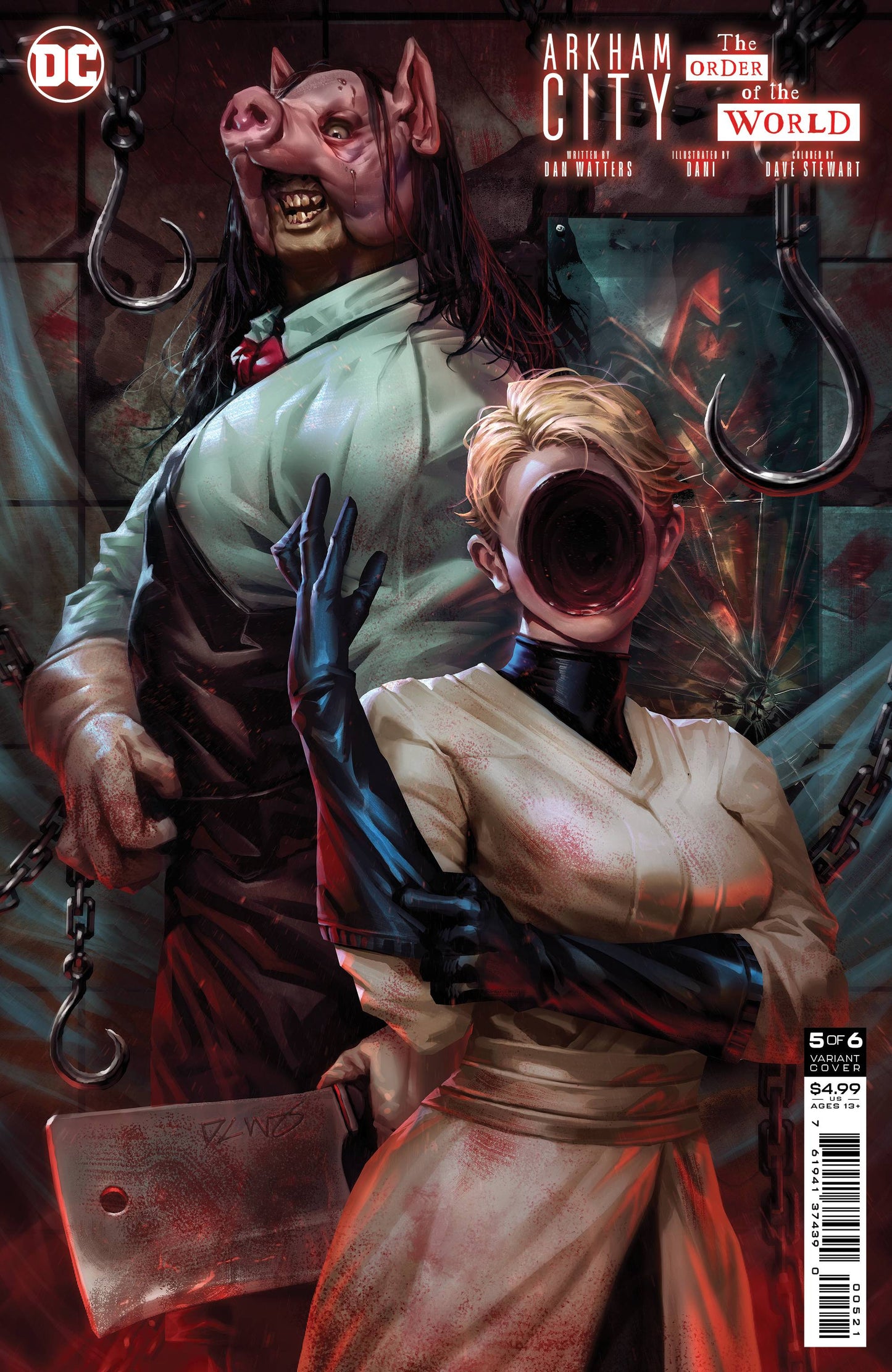 ARKHAM CITY ORDER OF THE WORLD #5 (OF 6) CVR B