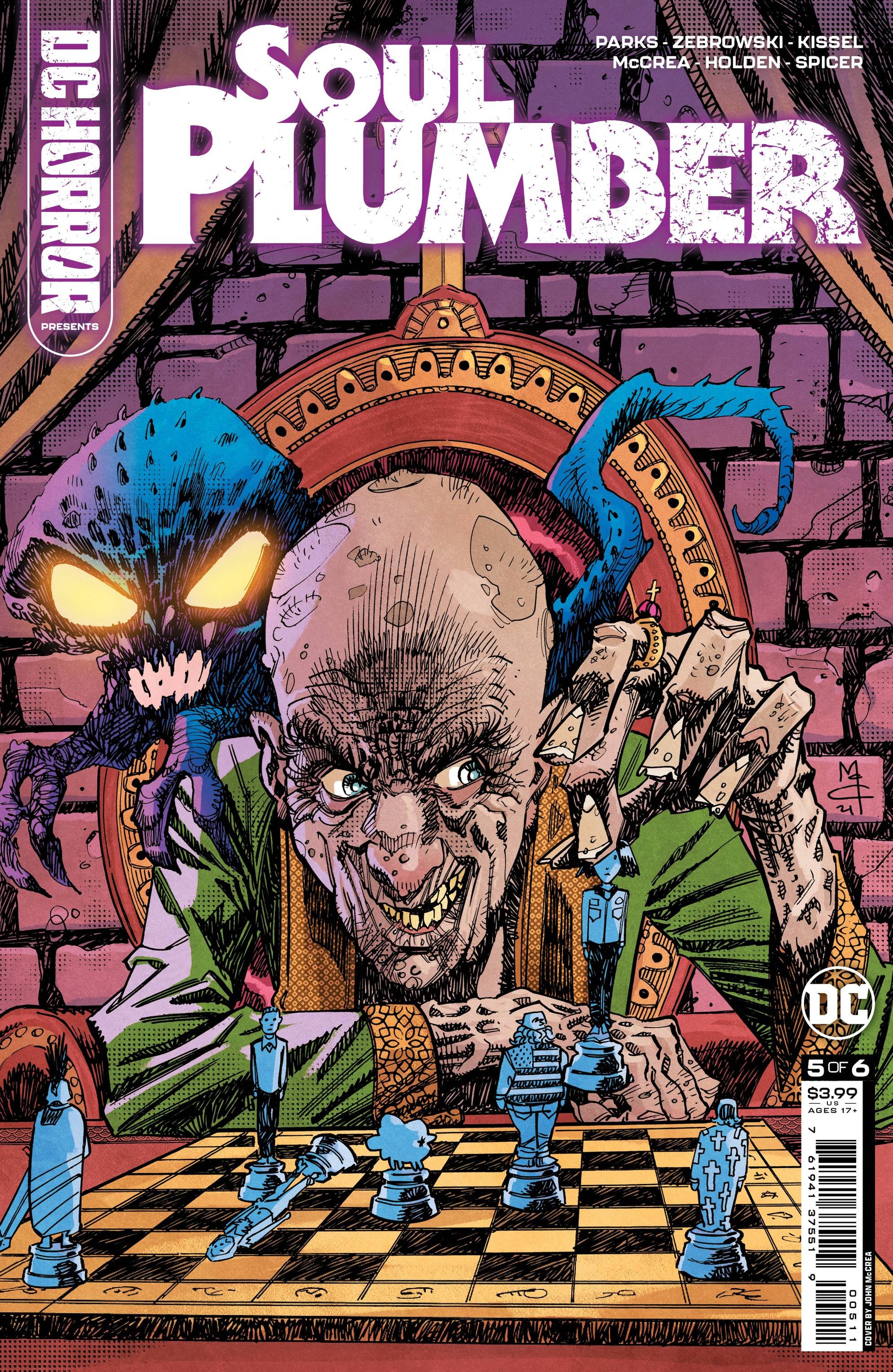 DC HORROR PRESENTS SOUL PLUMBER #5 (OF 6) CVR A