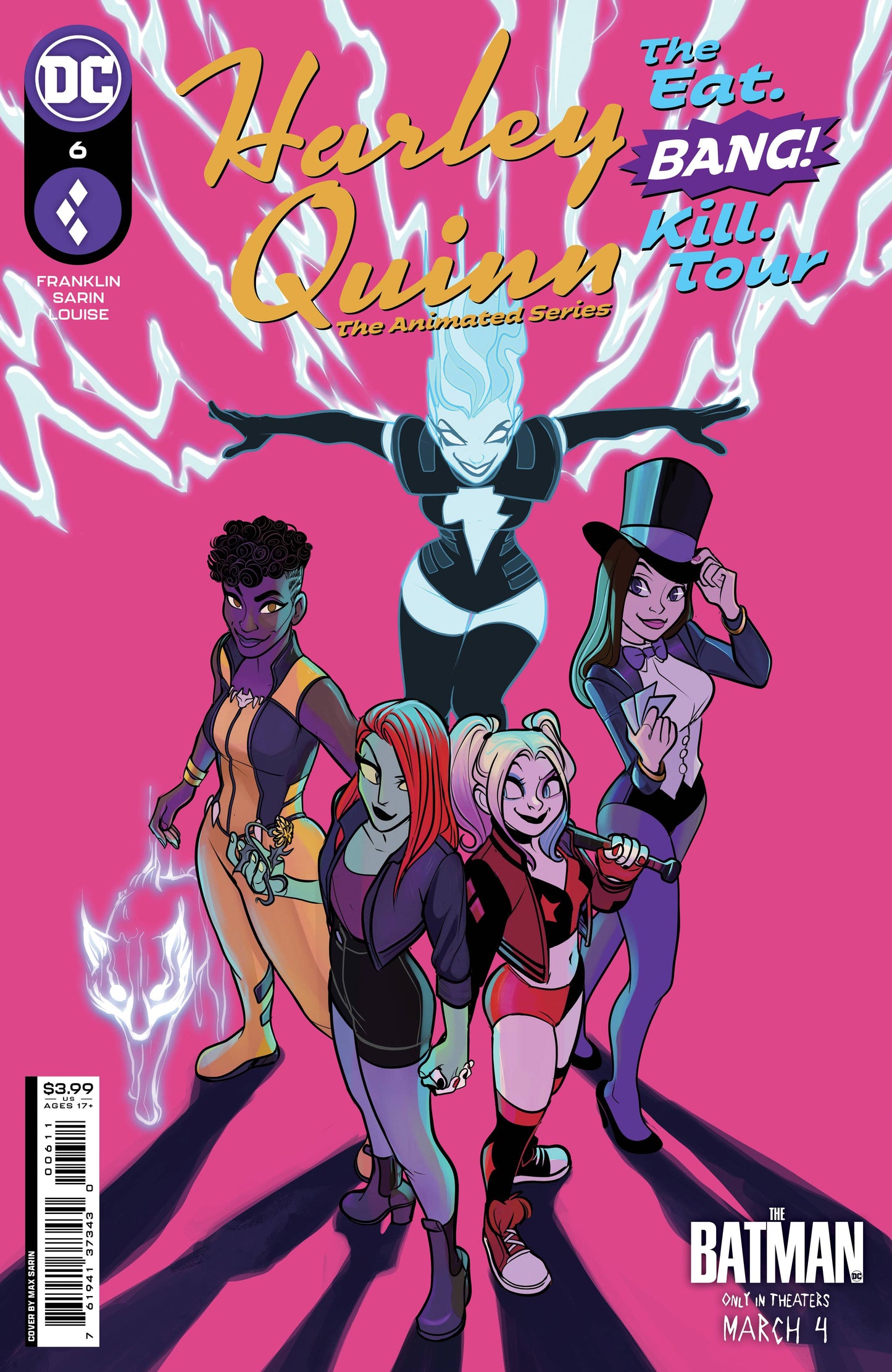 HARLEY QUINN ANIM SER EAT BANG KILL TOUR #6 (OF 6) CVR A