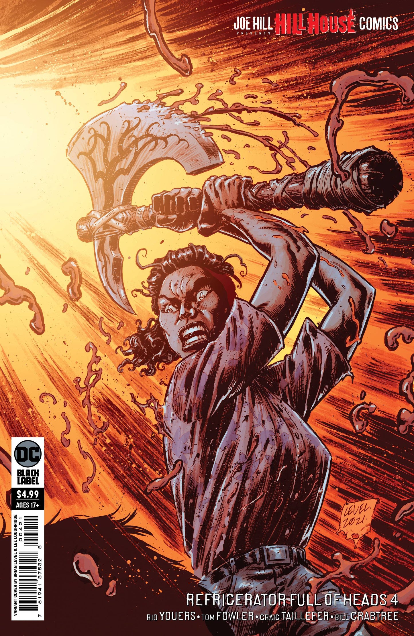 REFRIGERATOR FULL OF HEADS #4 (OF 6) CVR B HAMNER