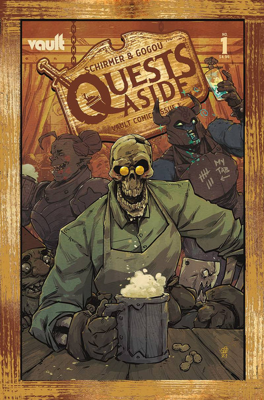 QUESTS ASIDE #1 CVR B DIALYNAS