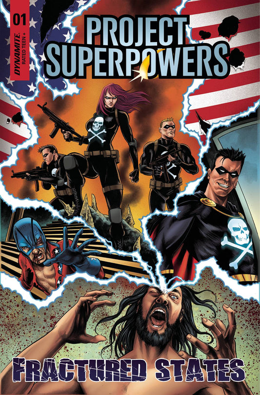 PROJECT SUPERPOWERS FRACTURED STATES #1 CVR A ROOT