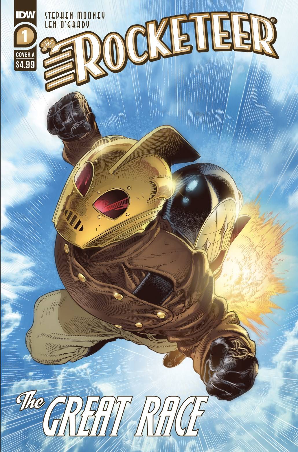 ROCKETEER THE GREAT RACE #1 (OF 4) CVR A GABRIEL