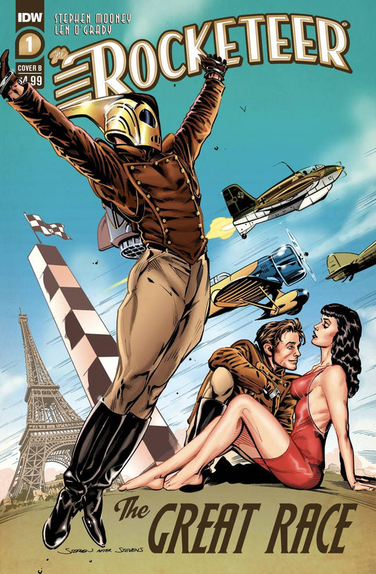 ROCKETEER THE GREAT RACE #1 (OF 4) CVR B STEPHEN
