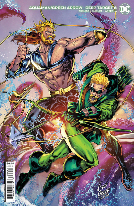 AQUAMAN GREEN ARROW DEEP TARGET #6 (OF 7) CVR B