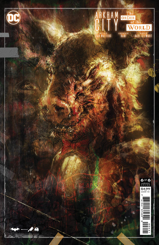 ARKHAM CITY ORDER OF THE WORLD #6 (OF 6) CVR B