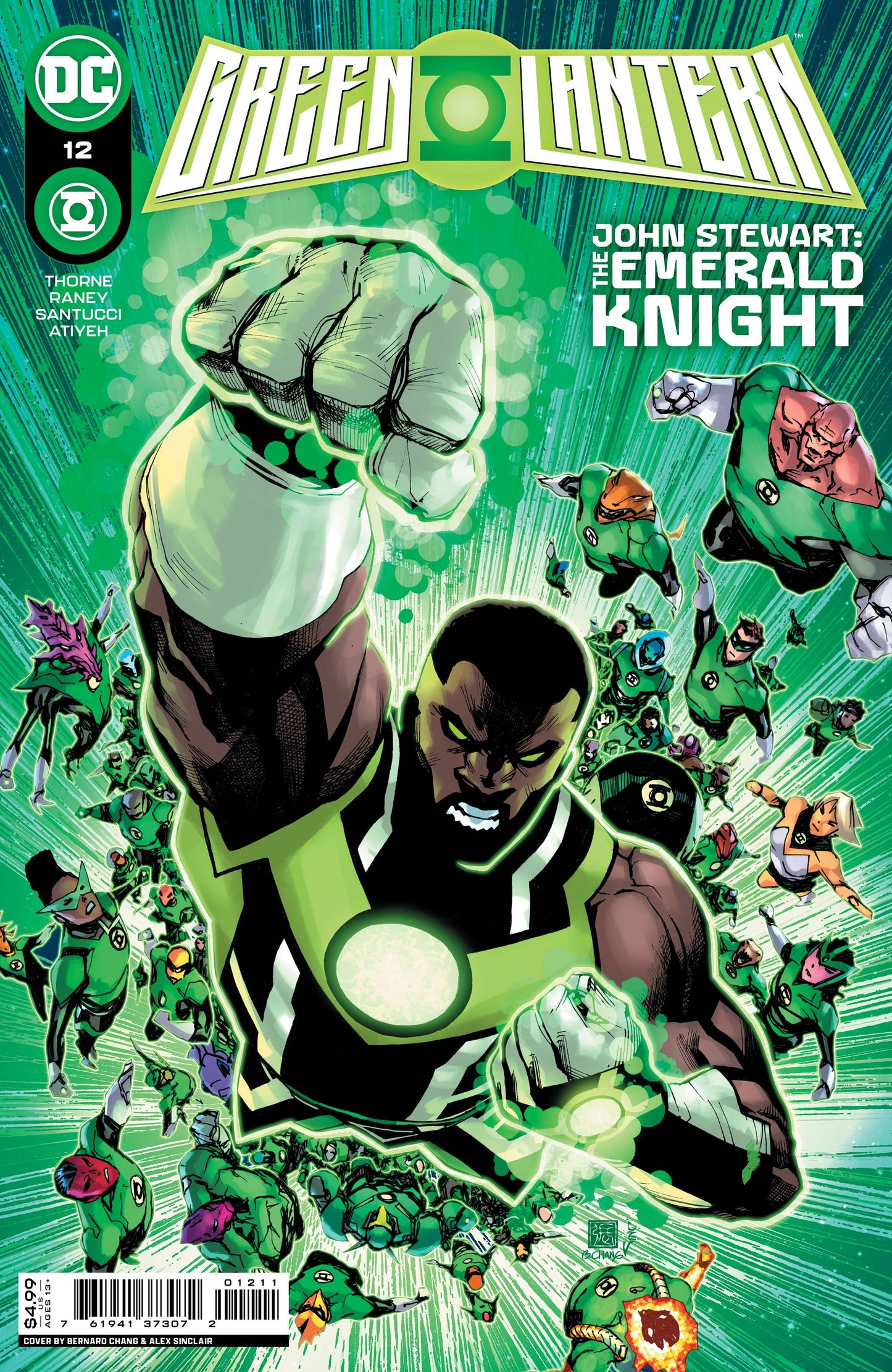 GREEN LANTERN #12 CVR A CHANG
