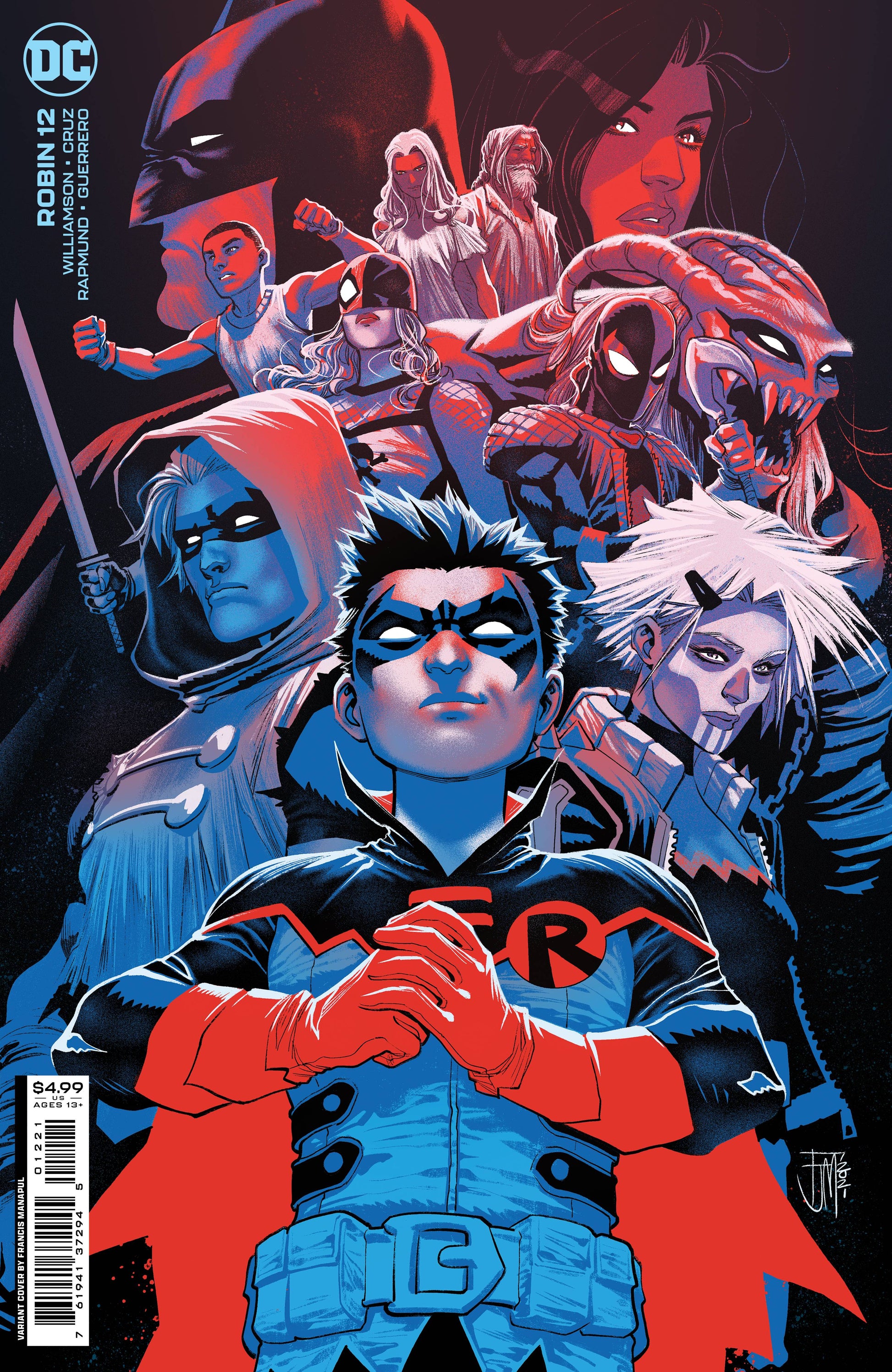 ROBIN #12 CVR B MANAPUL CARD STOCK VAR