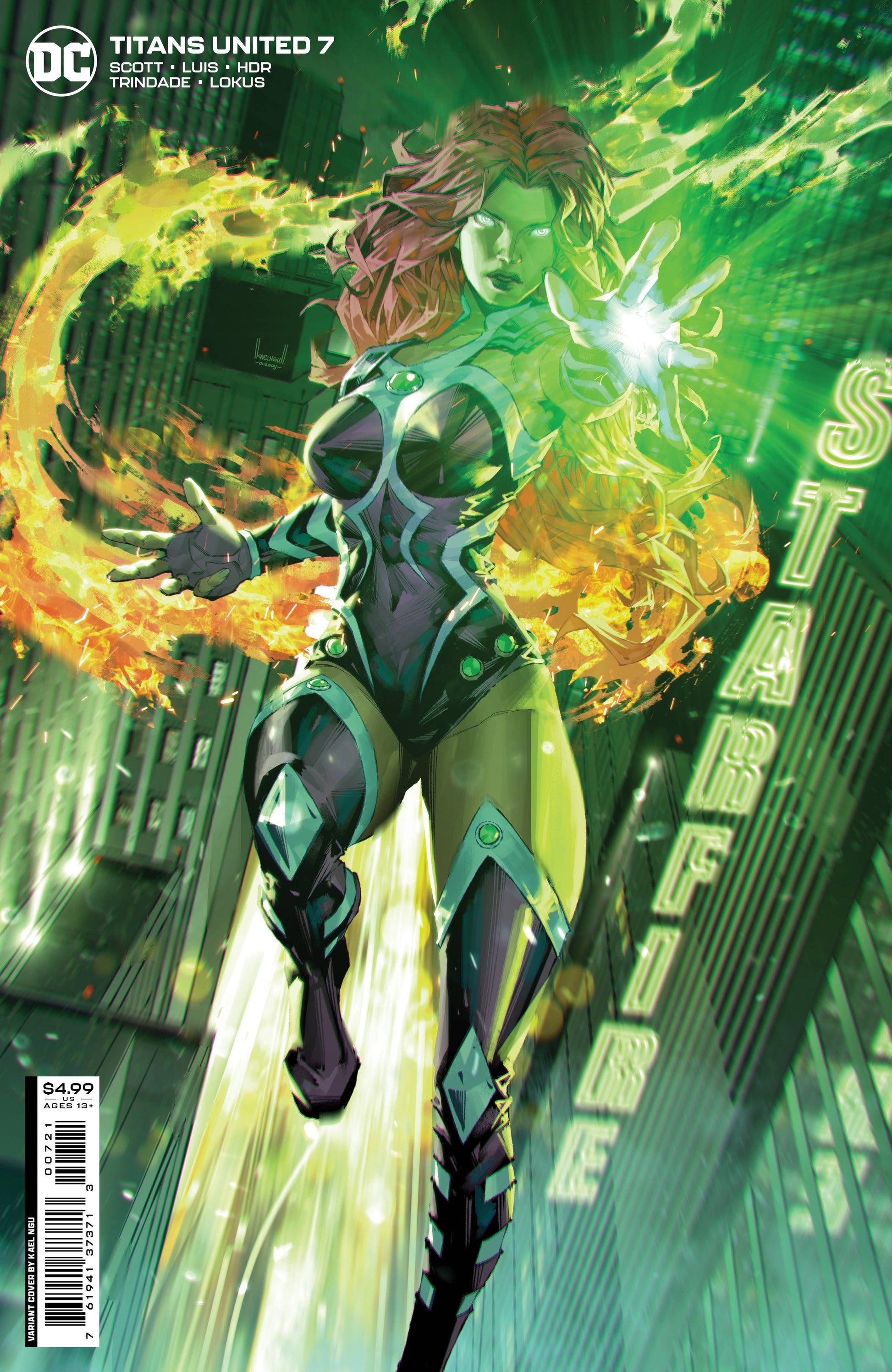 TITANS UNITED #7 (OF 7) CVR B NGU CARD STOCK VAR