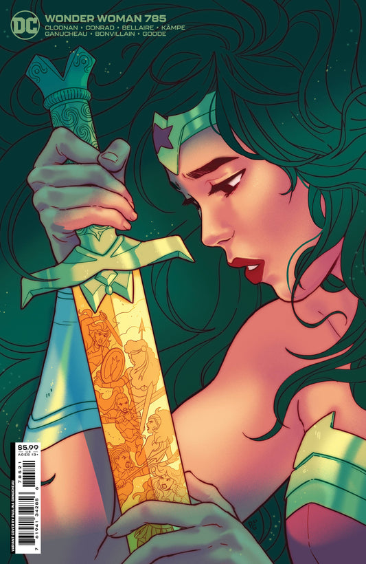 WONDER WOMAN #785 CVR B GANUCHEAU CARD STOCK VAR