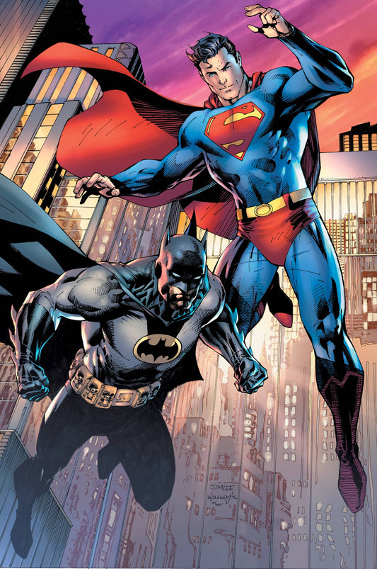 BATMAN SUPERMAN WORLDS FINEST #1 CVR B JIM LEE CARDSTOCK VAR