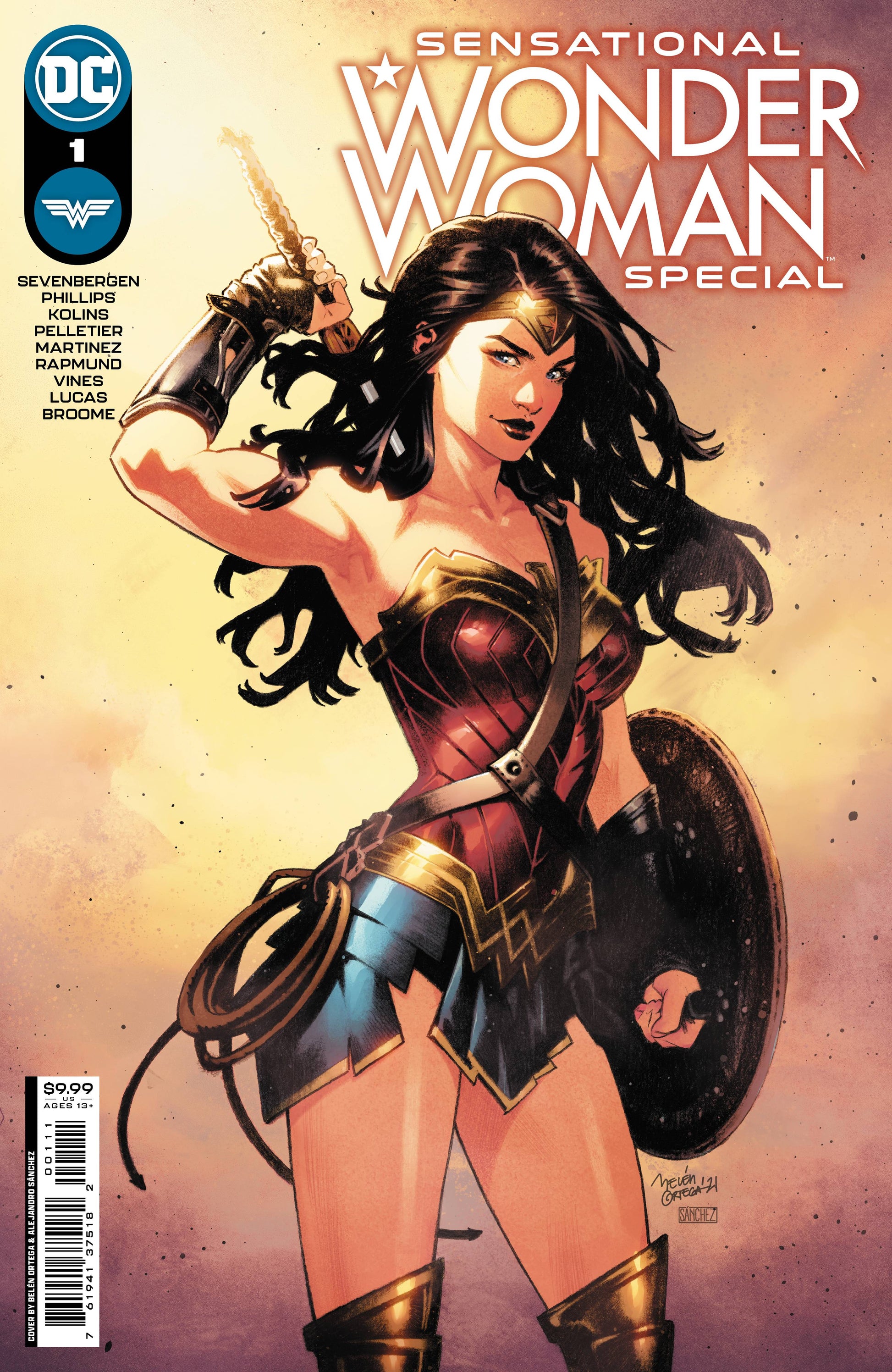 SENSATIONAL WONDER WOMAN SPECIAL #1 CVR A ORTEGA
