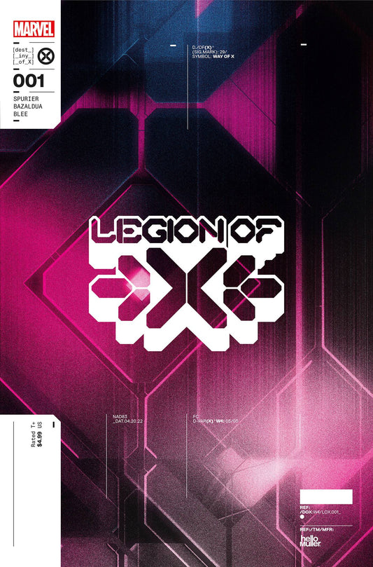 LEGION OF X #1 MULLER DESIGN VAR