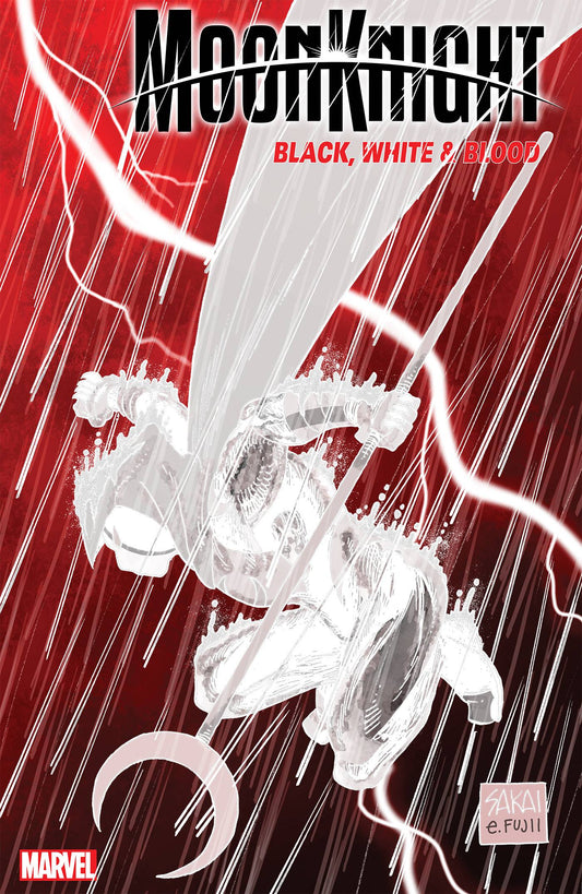 MOON KNIGHT BLACK WHITE BLOOD #1 (OF 4) SAKAI VAR