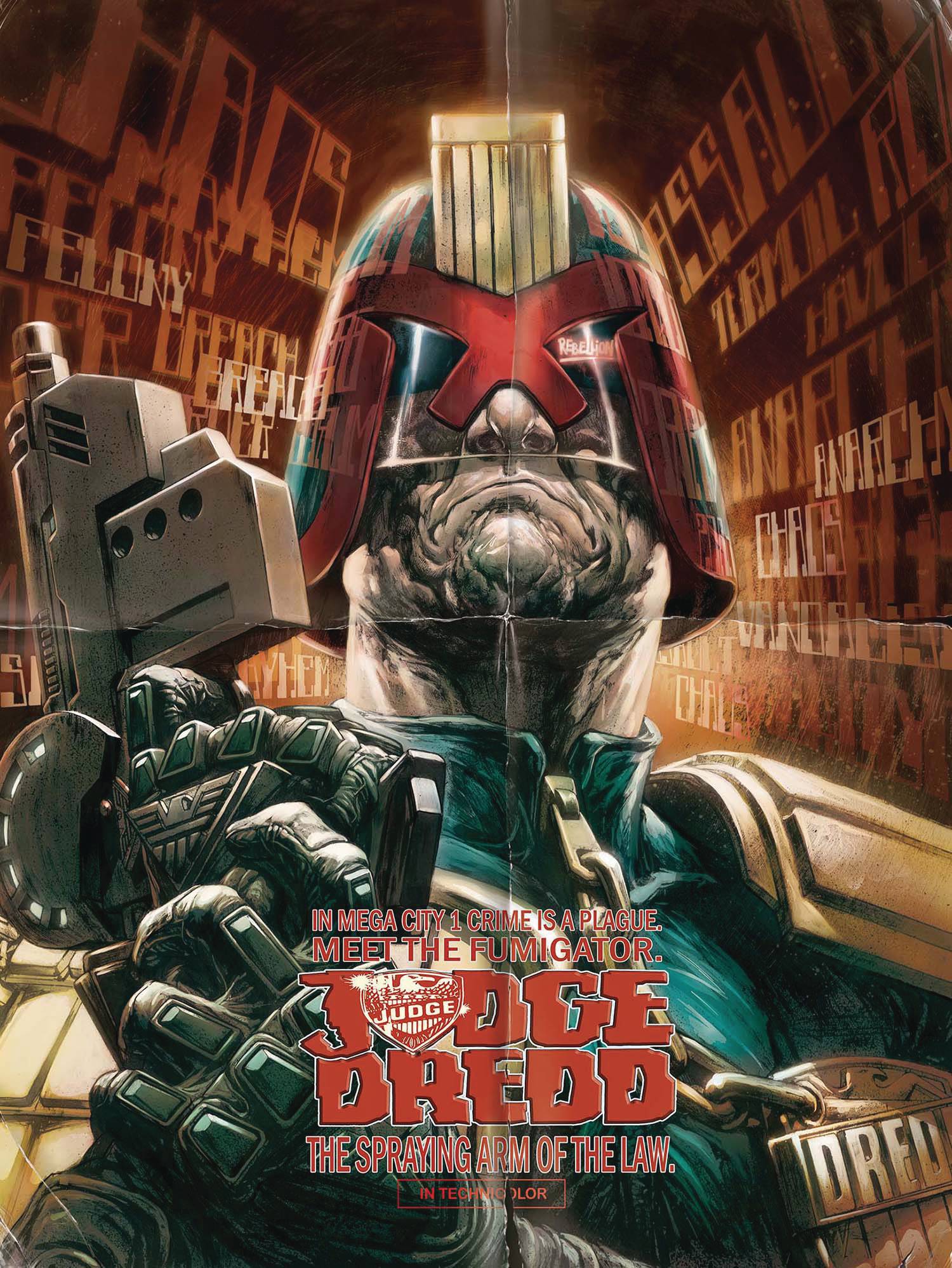 JUDGE DREDD MEGAZINE #444 (MR)