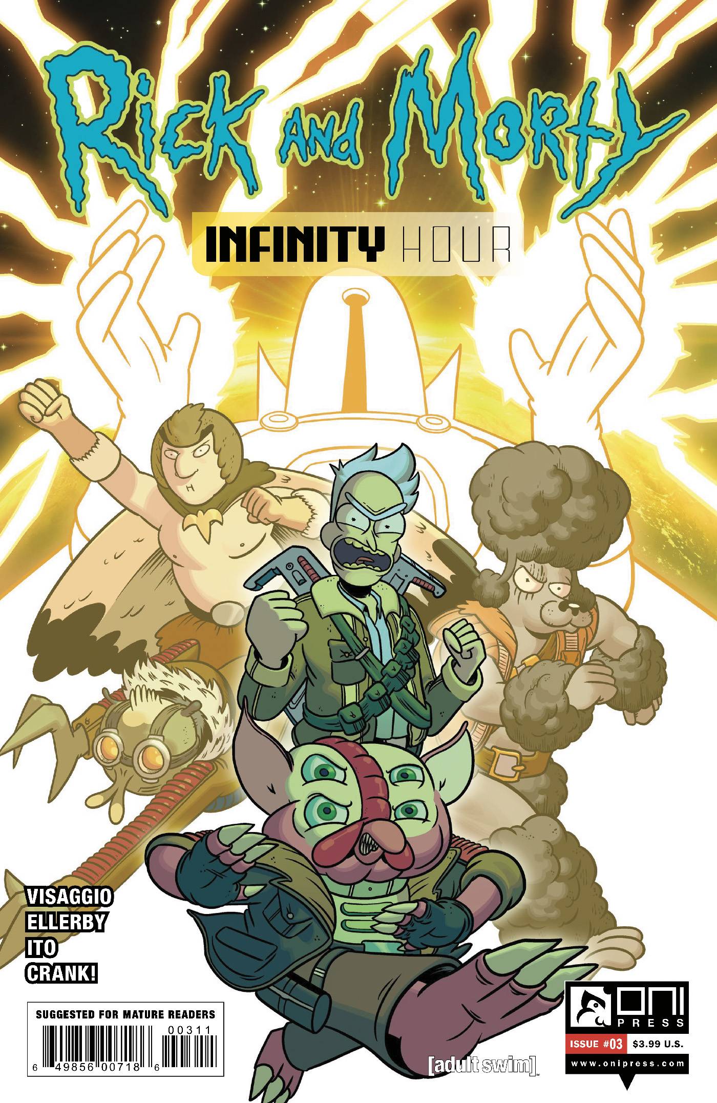 RICK AND MORTY INFINITY HOUR #3 CVR B ITO