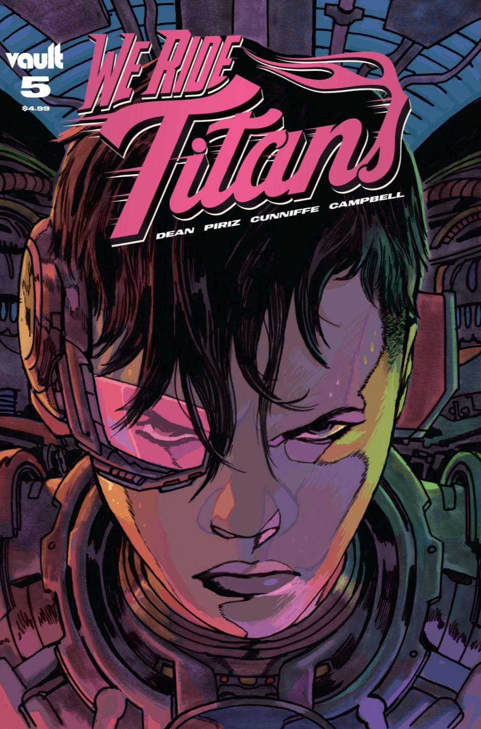 WE RIDE TITANS #5 CVR B HIXSON