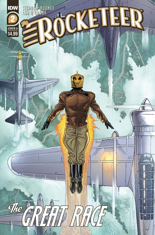 ROCKETEER THE GREAT RACE #2 (OF 4) CVR A GABRIEL