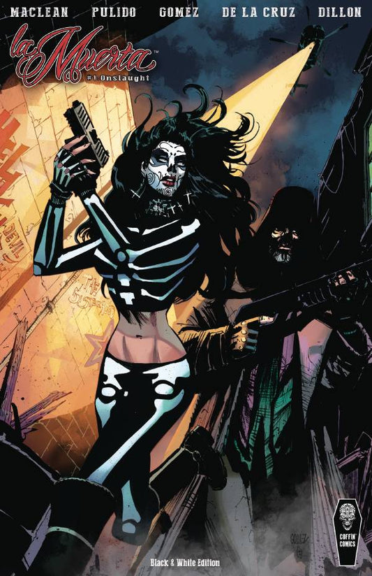 LA MUERTA ONSLAUGHT ONESHOT B&W EDITION (MR)