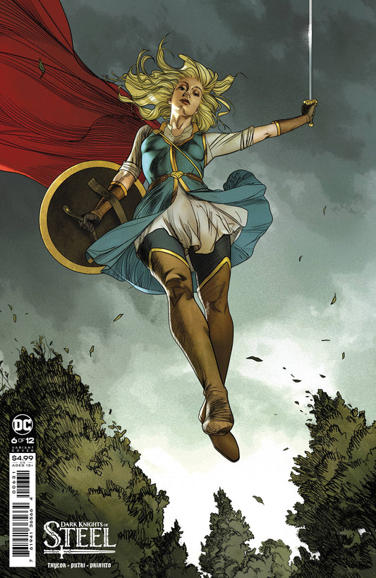 DARK KNIGHTS OF STEEL #6 (OF 12) CVR B MIDDLETON CARD STOCK