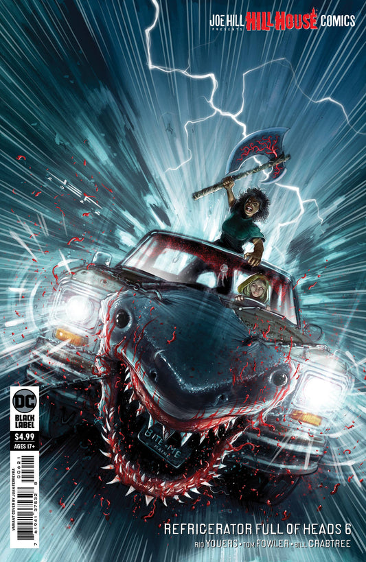 REFRIGERATOR FULL OF HEADS #6(OF 6) CVR B JOHNSON CARD STOCK VAR