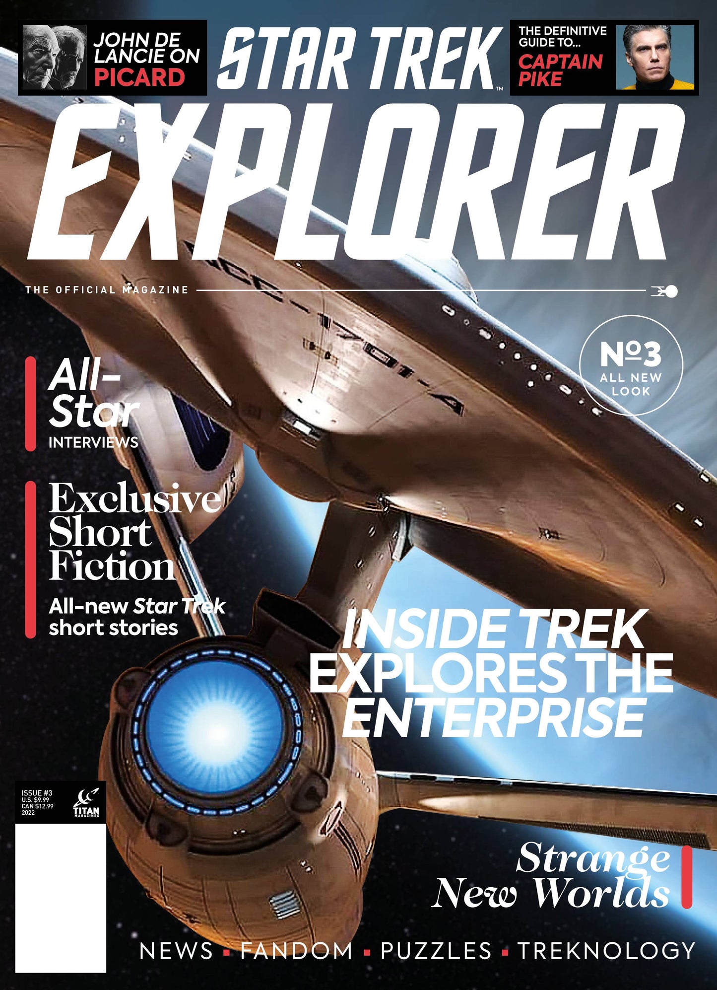 STAR TREK EXPLORER MAGAZINE #3 NEWSSTAND ED