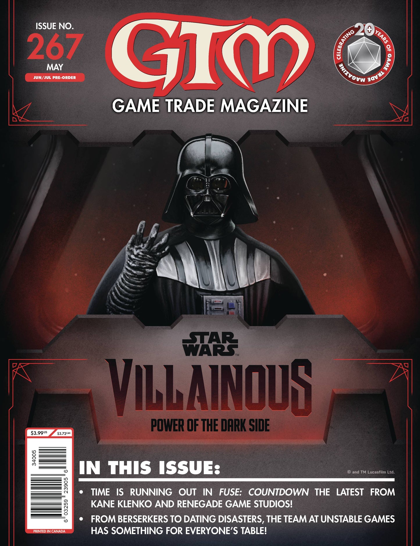 GAME TRADE MAGAZINE #267 