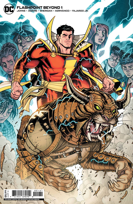 FLASHPOINT BEYOND #1 CVR C 25 COPY FRANK CARD STOCK VAR