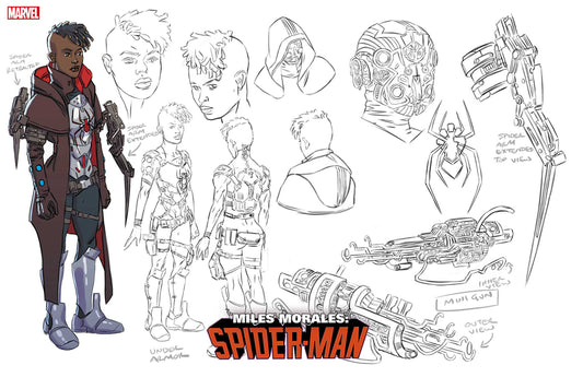 MILES MORALES SPIDER-MAN #38 10 COPY INCV ALLEN DESIGN VAR