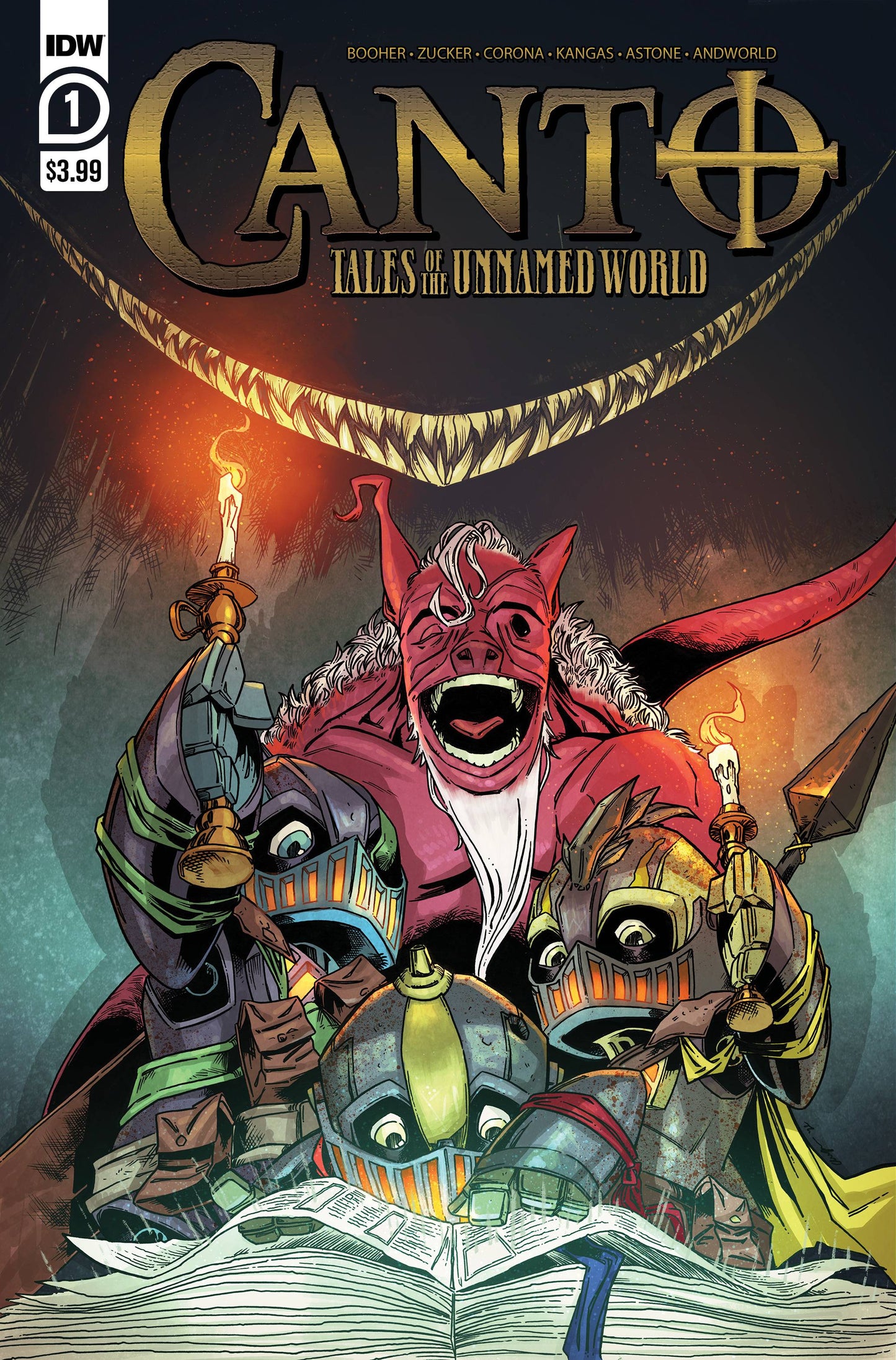 CANTO TALES OF THE UNNAMED WORLD #1 CVR A LIANA KA