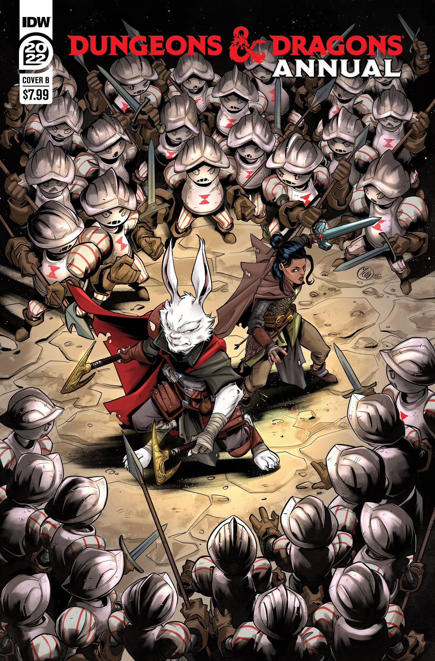 DUNGEONS & DRAGONS ANNUAL 2022 CVR B MELLO