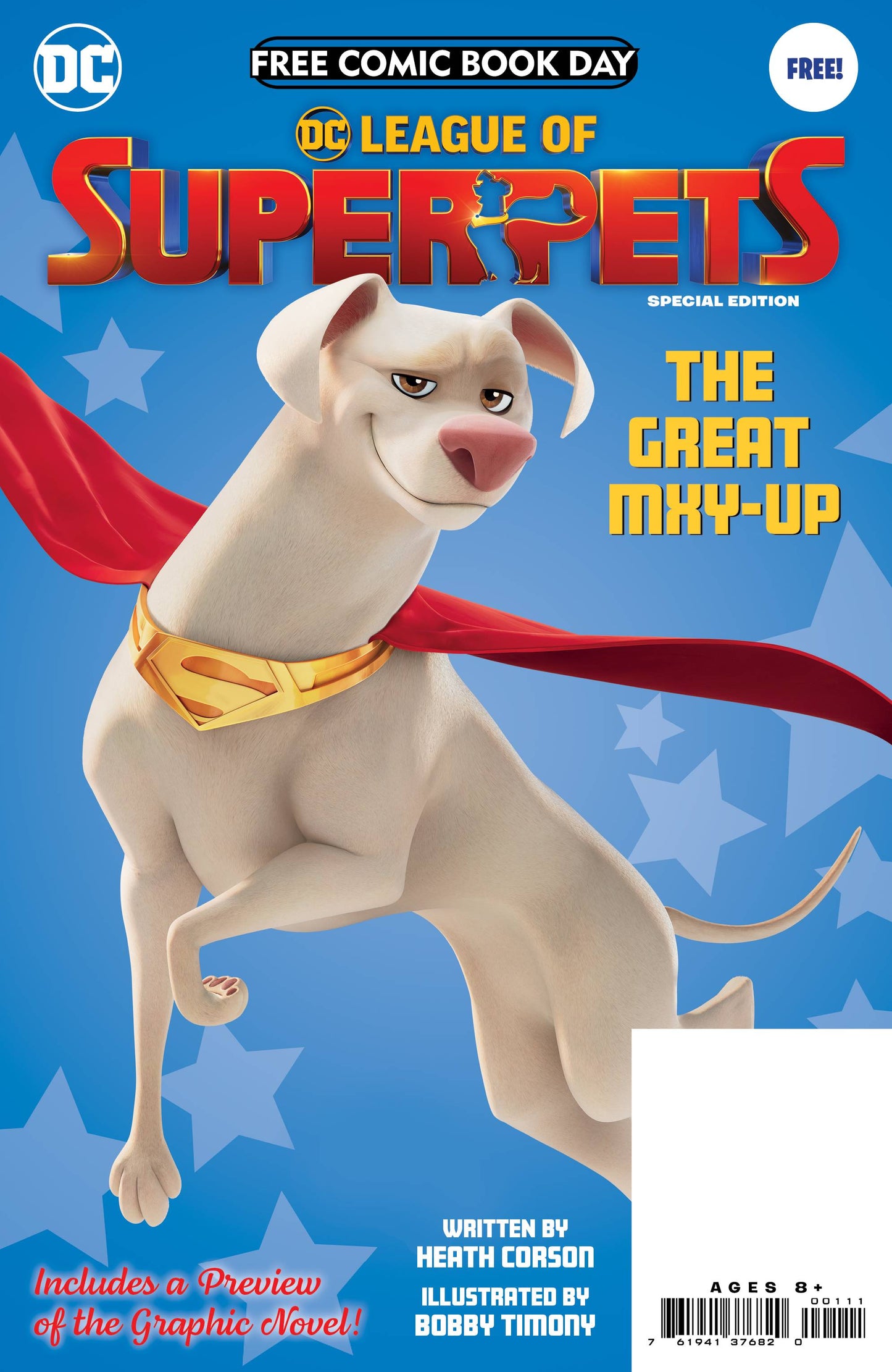 FCBD 2022 DC LEAGUE OF SUPER-PETS SPEC ED #1