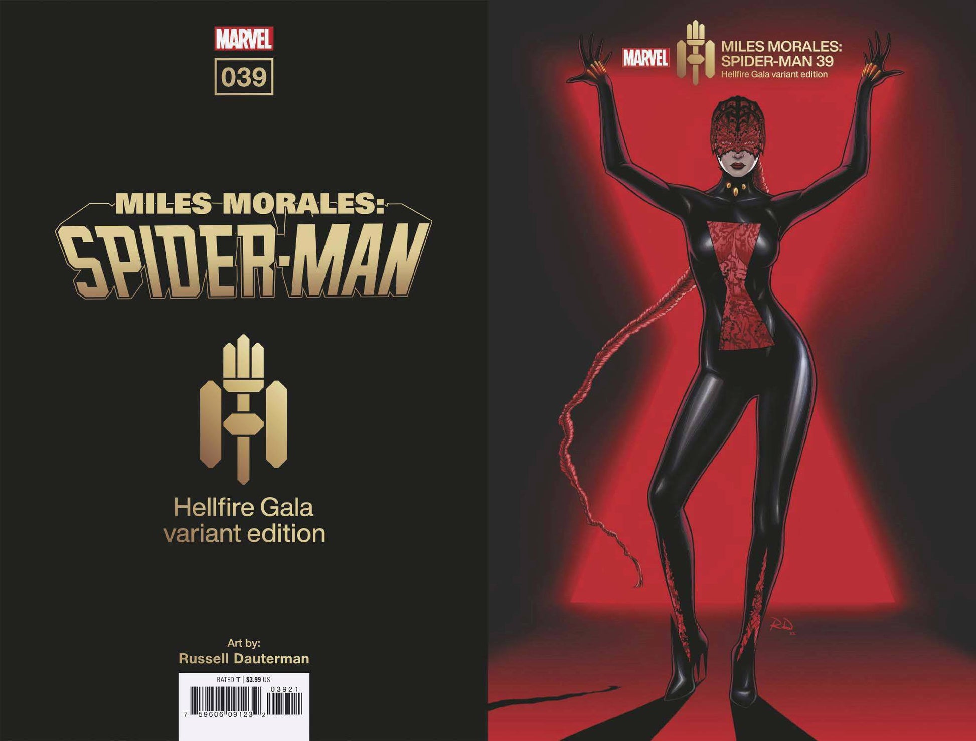 MILES MORALES SPIDER-MAN #39 DAUTERMAN HELLFIRE GALA 