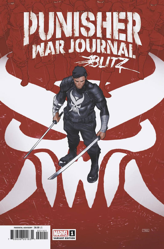 PUNISHER WAR JOURNAL BLITZ #1 25 COPY INCV CLARKE